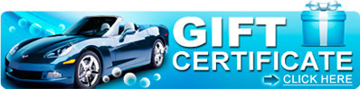 Mobile Car Detailing Gift Certificate Dallas